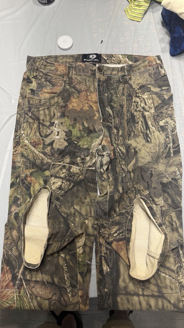 Mossy Oak Jeans Mens 34x34 Camo Camouflage Denim Pants Outdoor